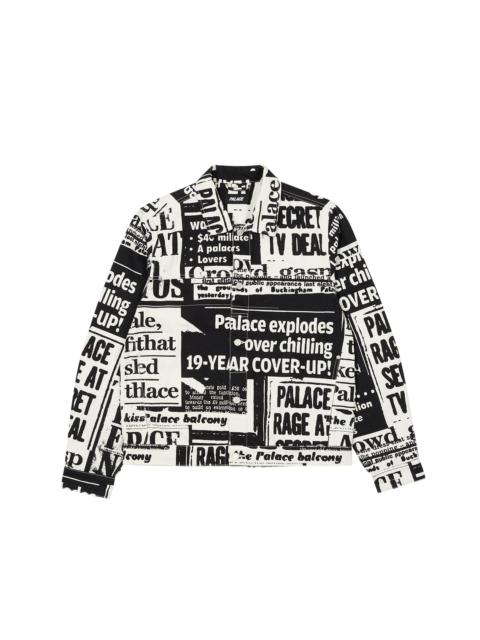 TABLOID DENIM JACKET BLACK