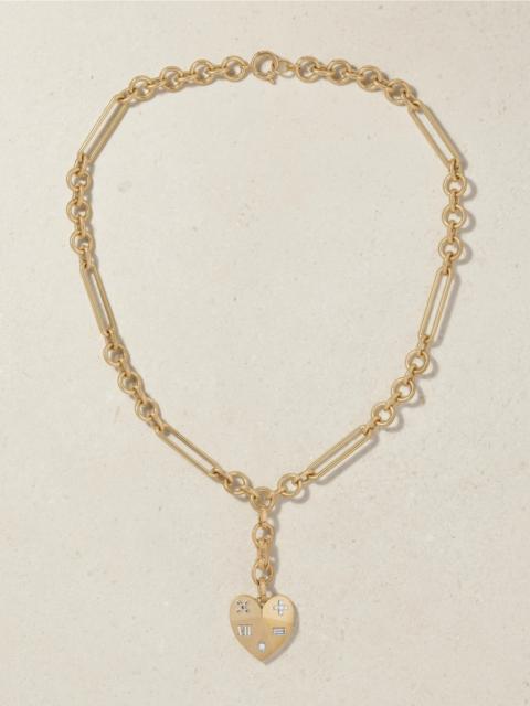 L'eternelle Chanson 18-karat Gold Diamond Necklace