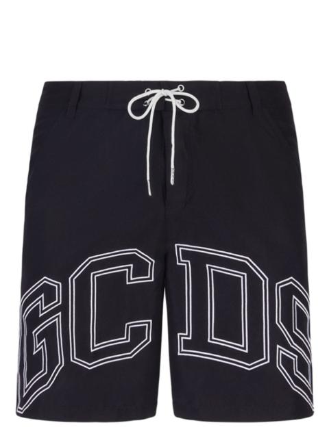 logo-print swim shorts