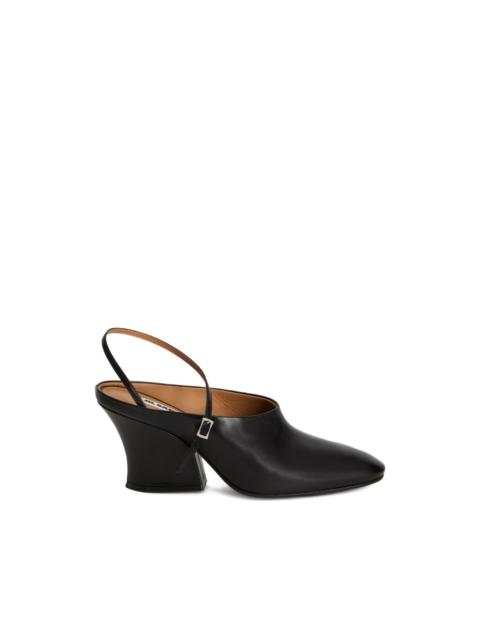 block-heel strap mules