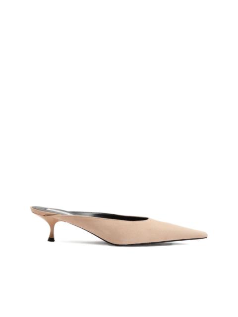 45mm pointed-toe  heeled pumps