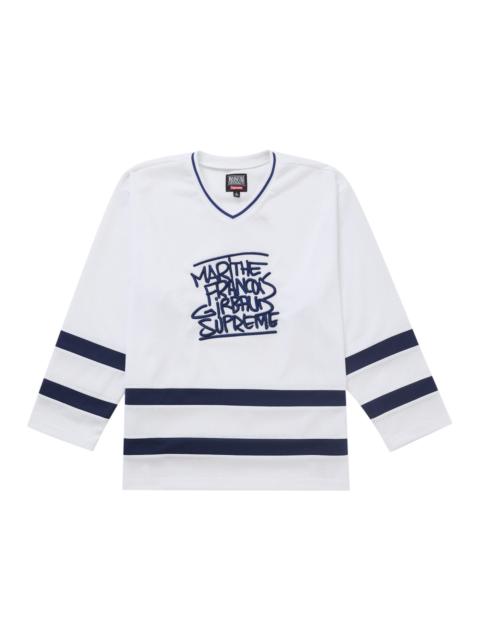 Supreme Marithé + François Girbaud Hockey Jersey White
