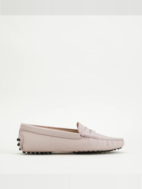 GOMMINO DRIVING SHOES IN LEATHER - PINK
