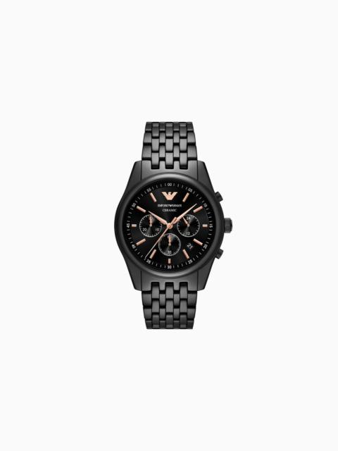 CHRONOGRAPH BLACK CERAMIC WATCH