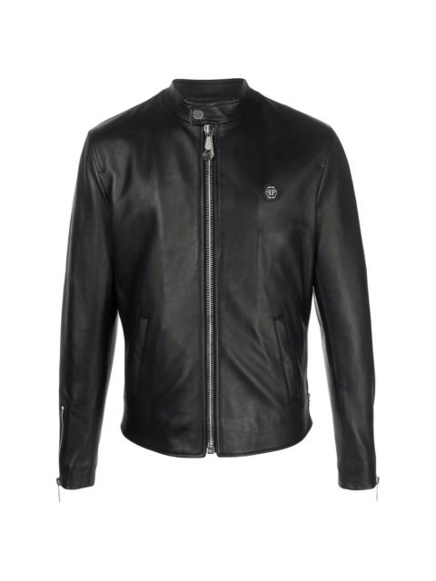 Icon Plein biker jacket