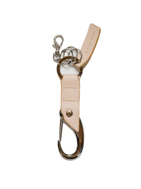Magatama Key Ring Beige