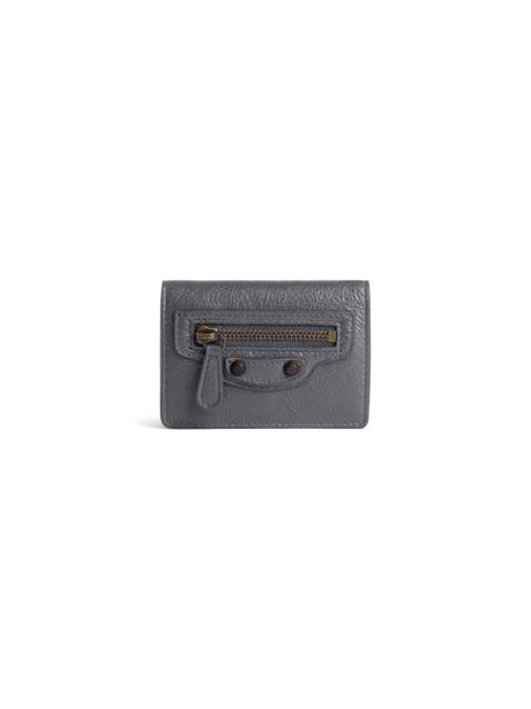 Women's Le City Mini Wallet in Volcanic Rock