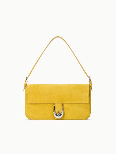 STAUD HARLOW BAG GOLDENROD SUEDE