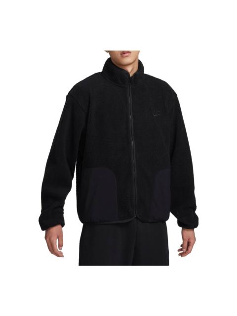 Nike Club Fleece Winterized Jacket 'Black' FB8387-010