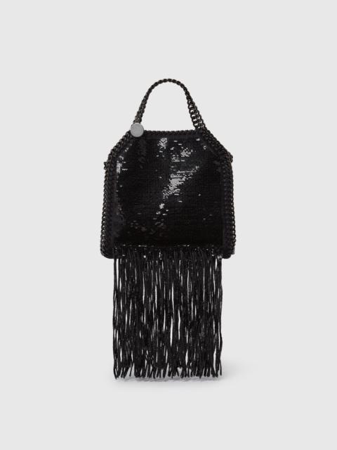 Limited-Edition Falabella Sequin Fringe Tiny Tote Bag