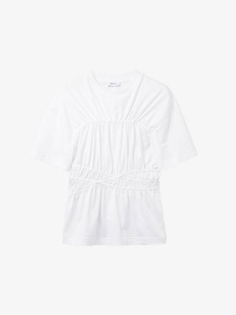 Gathered T-shirt
