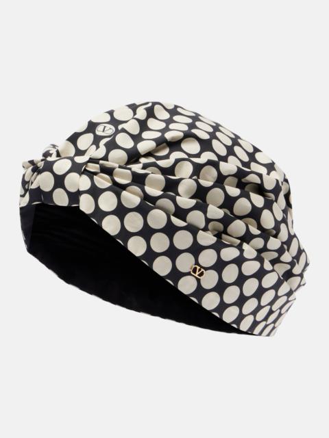 Escape Plus De Pois cotton head wrap