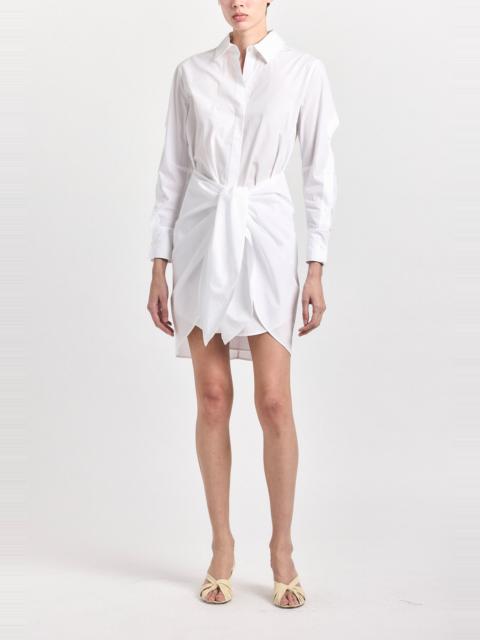 CHARLOTTE TIE WAIST SHIRT DRESS