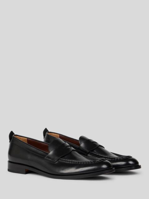 LEATHER LOAFERS