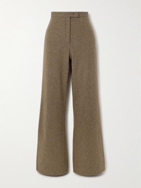 Robin Cashmere-blend Wide-leg Pants