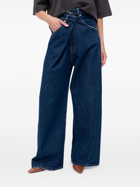 Ines frayed denim jeans