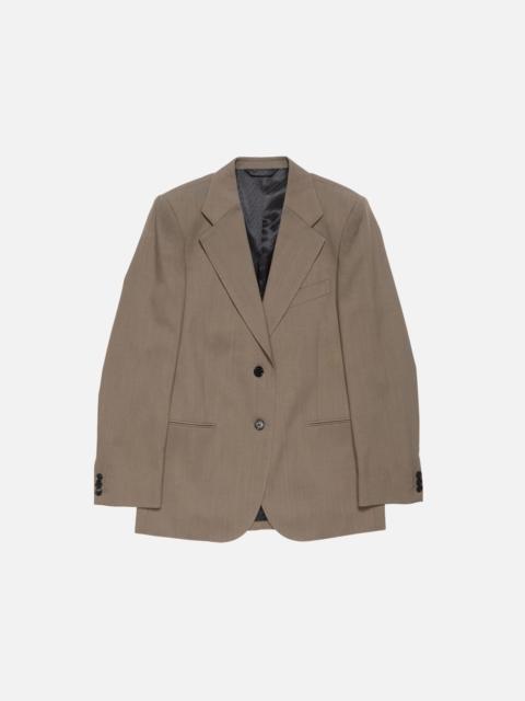 Single-breasted suit jacket - Khaki beige