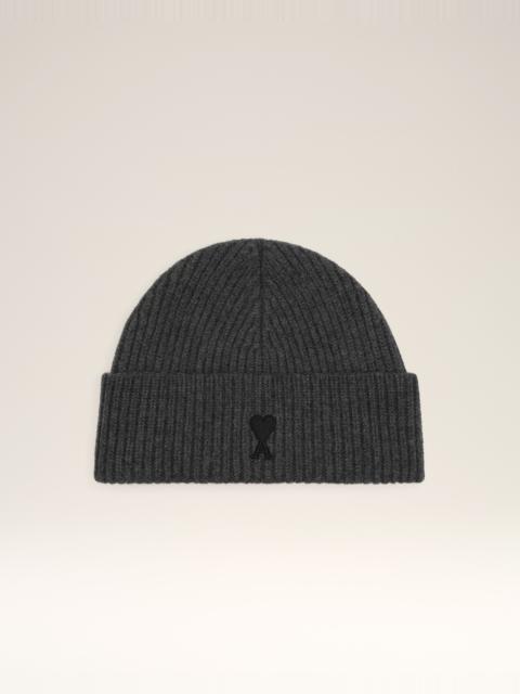 GREY WOOL AMI DE COEUR BEANIE