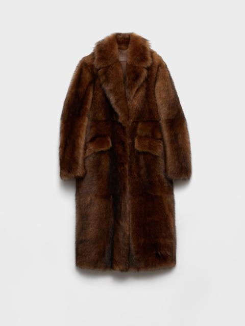 Shearling coat