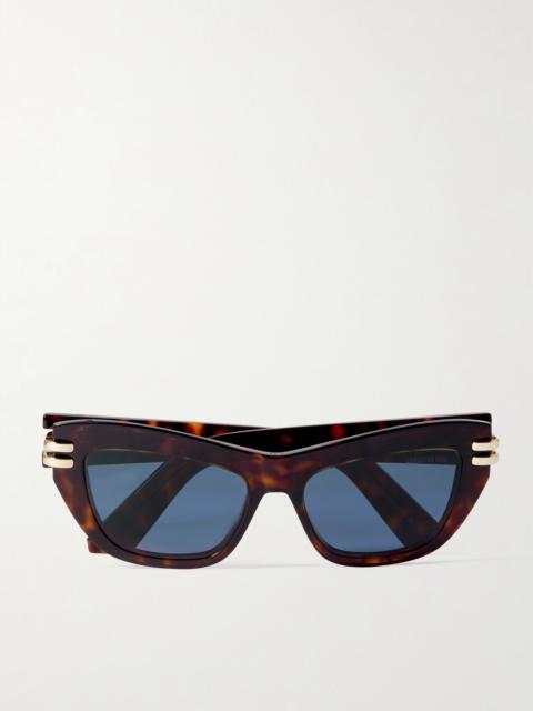 Cdior B2u Cat-eye Tortoiseshell Acetate Sunglasses