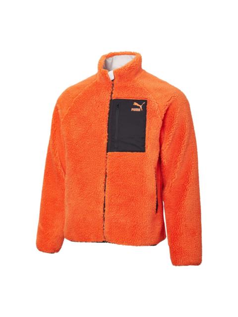 Puma Iconic MCS Reversible Track Jacket 'Orange Black White' 530028-51