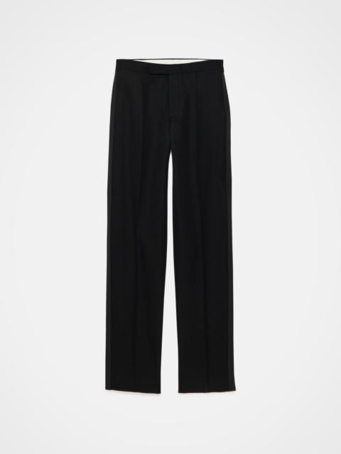 TAILORED TUXEDO TROUSERS IN BLACK