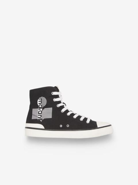 BENKEEN HIGH-TOP CANVAS SNEAKERS