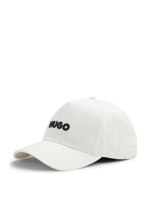 EMBROIDERED-LOGO CAP IN COTTON TWILL