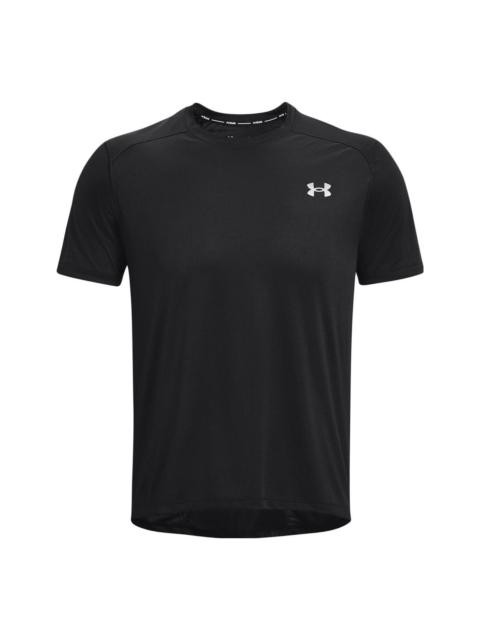 Under Armour CoolSwitch Run Short Sleeve T-shirt 'Black' 1371129-001