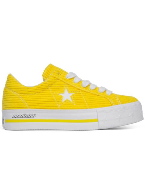 Converse One Star Platform Ox MadeMe Vibrant Yellow (Women's)