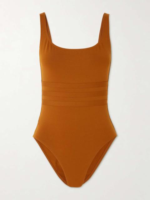 Les Essentiels Asia swimsuit Brown
