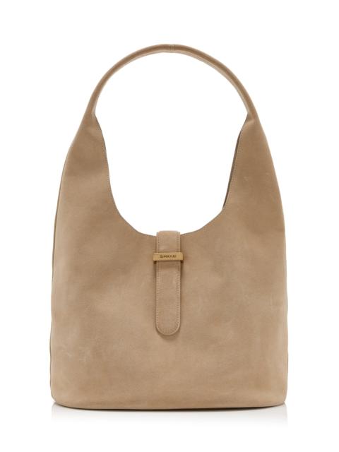 Khai Suede Hobo Bag neutral