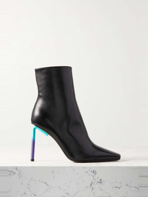 Allen leather ankle boots