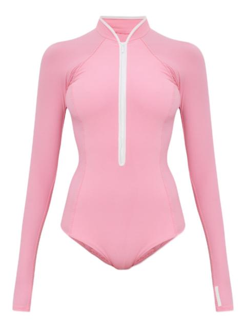 Tyra long-sleeved zip-up swimsuit