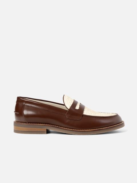 Peso Basket Weave Penny Loafer - Men's