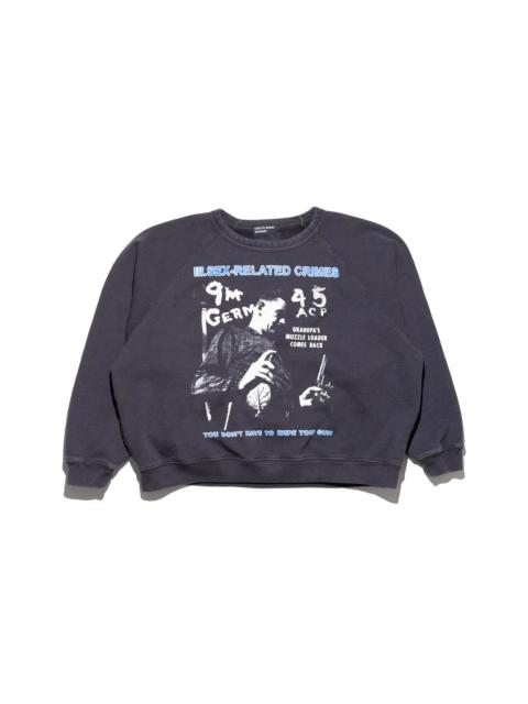 SEX-RELATED CRIMES RAGLAN SWEATSHIRT