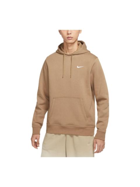 Nike Nsw Swoosh Logo Hoodie 'Tan Brown' 916271-258