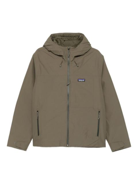 Windshadow hooded zip-front jacket