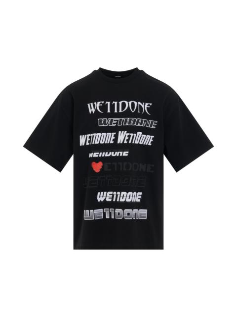 Love Logo T-Shirt in Black