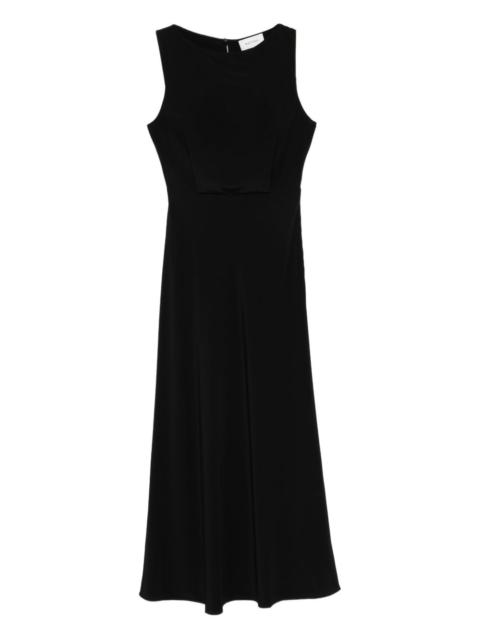 boat-neck maxi dress