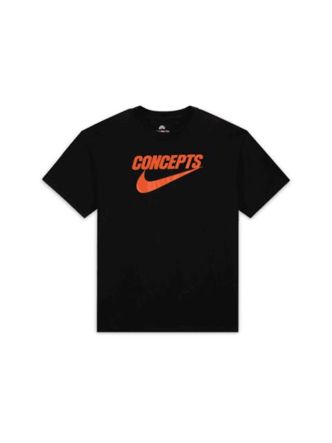 Nike SB x Concepts T-Shirt Black Orange