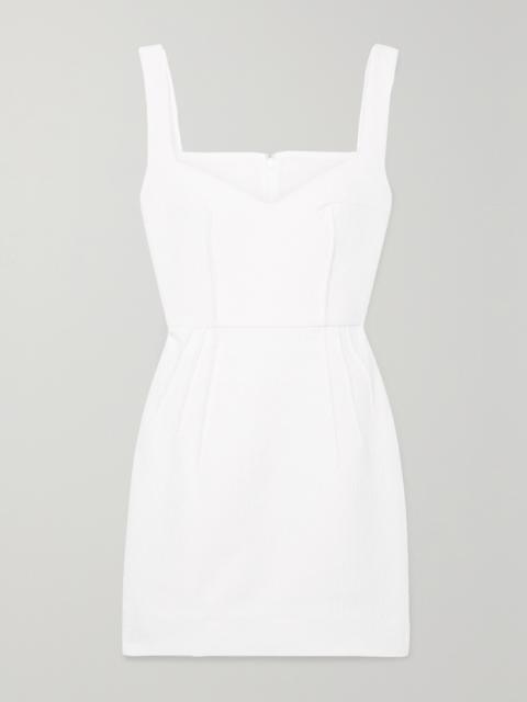 Judita Cloqué Mini Dress