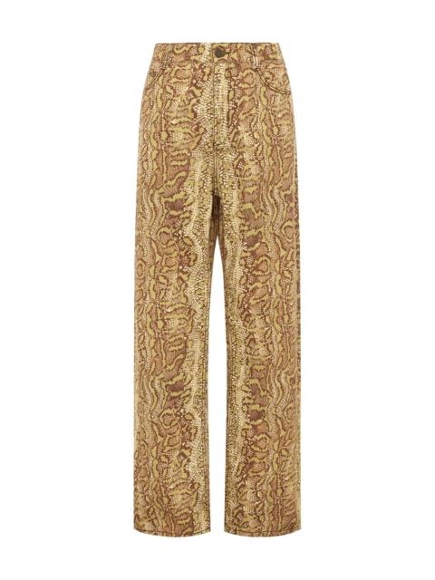 Boa Denim Mid Rise Jean