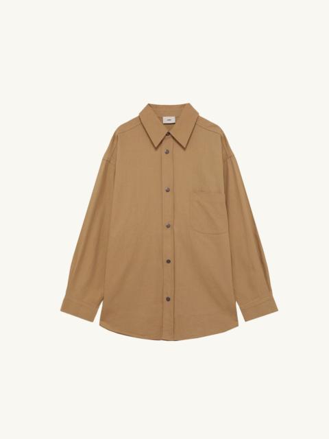 UNISEX HERRINGBONE OVERSHIRT