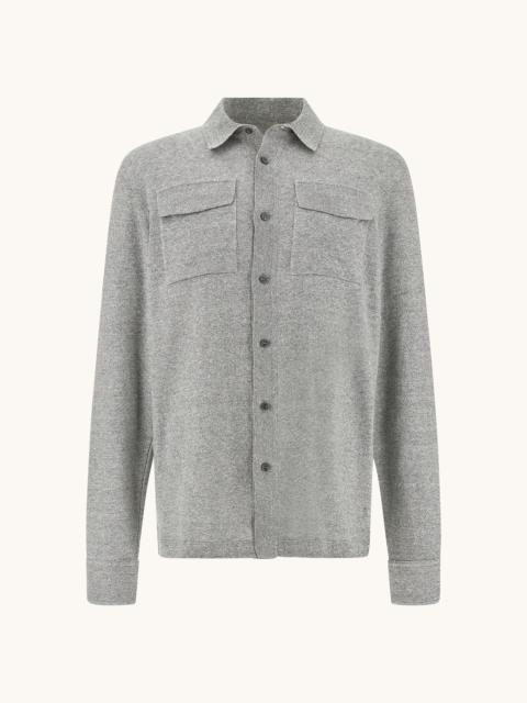 OVERSHIRT IN LINEN AND URUKAI COTTON