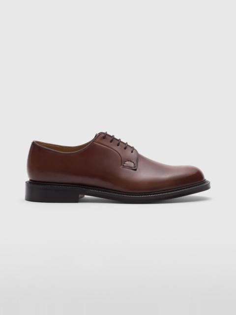 Bleached Calfskin Derby