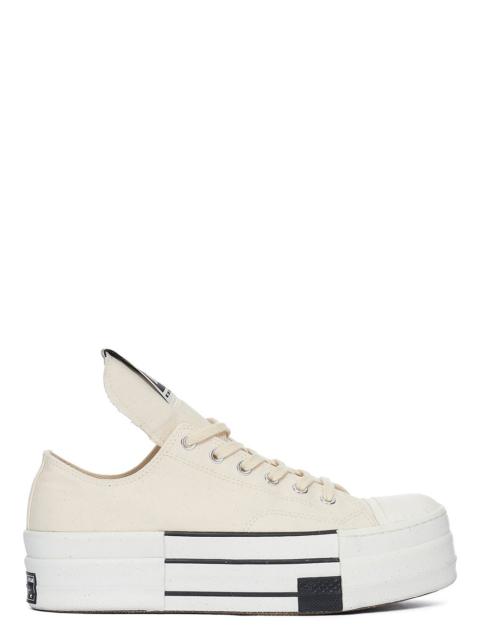 + Converse + DRKSHDW TURBODRK OX canvas sneakers