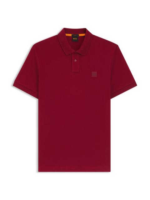 EXTRA-SLIM-FIT STRETCH-COTTON SHIRT WITH LOGO TAPE