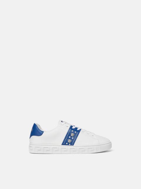 Greca Embellished Sneakers
