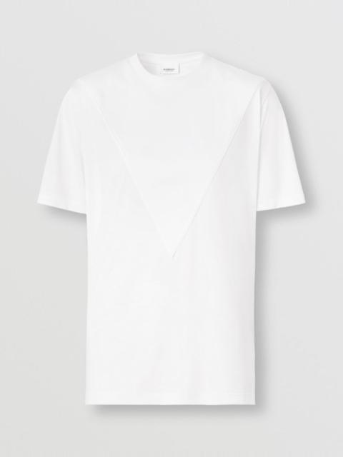 Panel Detail Sleeveless Silk Jersey Top